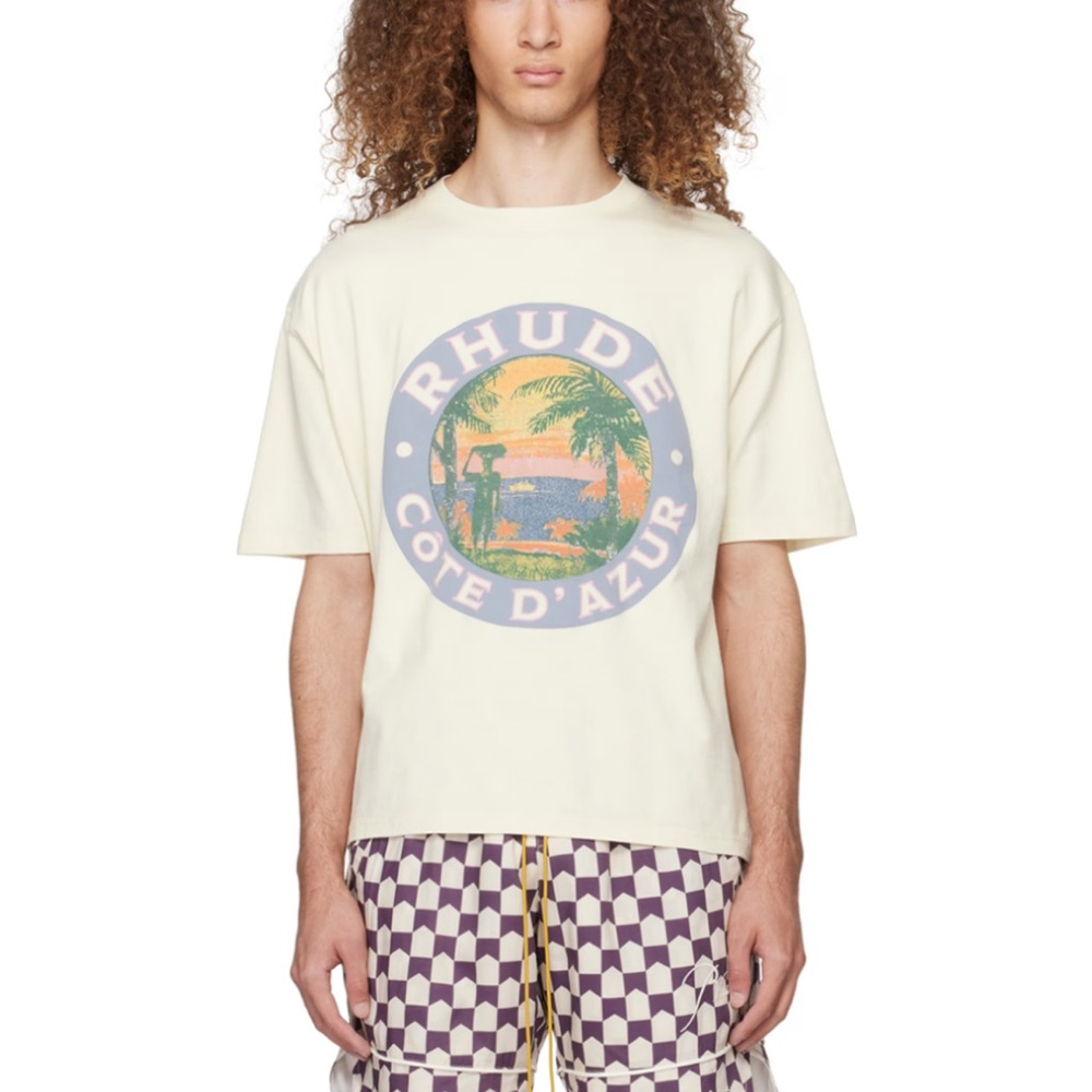 Rhude Cote D'Azur Graphic Tee